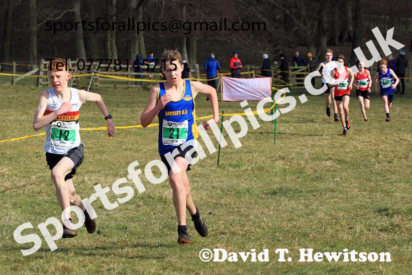 Boys under-15s Start Fitness NEHL, Alnwick, Northumberland. Photo: David T. Hewitson/Sports for All Pics